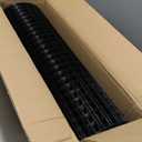 24'' x 50' 1inch Hardware Cloth 16 Gauge Black Vinyl Coated Welded Fence Mesh for Home and Garden Fence and Home Improvement Project (24'' x 50')