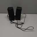 Computer Speakers for Desktop, Bluetooth & USB Input, USB Powered Gaming Stereo Speakers for PC Laptop Monitor, 6 Colorful RGB Modes, Detachable 2-in-1 Design (Package Only 2 Speaker) (Black)