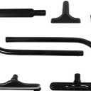 Cen-Tec Systems Backpack Vacuum Attachment Kit with EZ-Glide Tool, 14" Floor Brush, and 2-Piece S-Wand