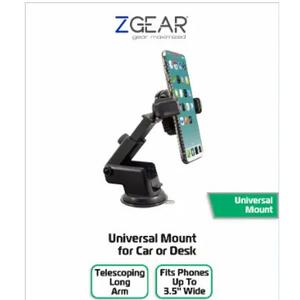 ZGear Universal Phone Mount for Car or Desk - Black