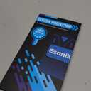 Esanik [2+2 Pack Privacy Screen Protector for Samsung Galaxy S25 Plus 6.7'' Anti Spy PET Film(NOT Glass) with Easy Installation Frame + Camera Lens Protector Fingerprint ID Compatible