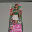 Barbie Careers Fashion Doll & Accessory, Soccer Player with Brunette Ponytail, #16 Uniform, Tall Socks, Cleats & Ball (Multicolor)