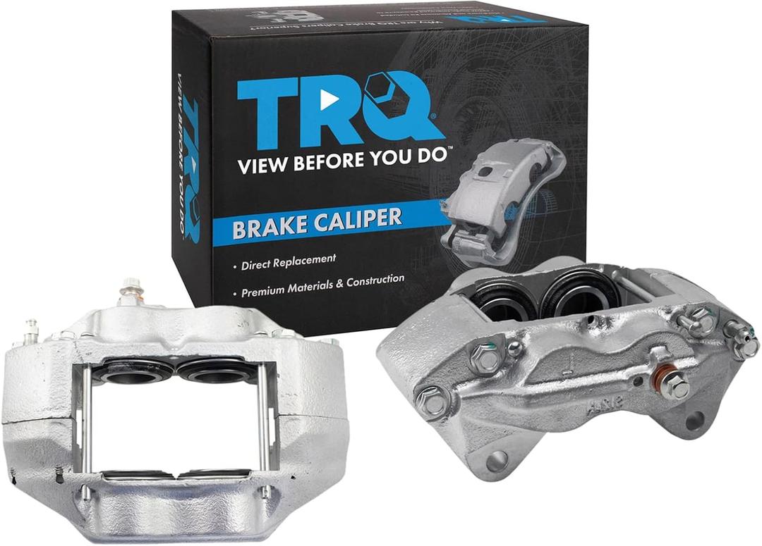 TRQ Front Brake Caliper Set Driver & Passenger Side Compatible with 1995-2004 Toyota Tacoma