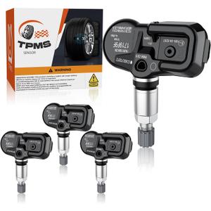 ISINLASSO TPMS Tire Pressure Sensor for Toyota Lexus Scion, 315MHz PreProgrammed Tire Pressure Monitoring System Sensors Carmy Corolla Highlander Sienna Replacement PMV107J, 4260733021 4pcs