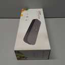 Vacuum Sealer for Food - Tempered Glass Panel, LED Touch Control, Digital Display, Pulse/Moist/Dry/Seal/External Suction Modes, Includes 50 Vacuum Bags & Built-in Cutter(Black)