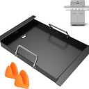 Half Size Griddle for Nexgrill Replacment Parts 4 Burner 720-0830H 720-0549 720-0670C Flat Top Griddle for Nexgrill Parts 5 Burner 720-0888S 720-0888N Carbon Steel Plate for Ninja FlexFlame