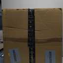 23.6 Inch Large White Silk Saucer Pendant Light Fixture Modern Hanging Lamp for Living Room, Bedroom, Dining Room, White Ceiling Decor Chandeliers for Dining Room Restaurant