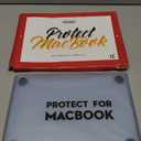 Compatible with MacBook Air 13 inch Case M4 M3 M2 2025-2022, Release Model A3240 A3113 A2681, [100% Match Official Color] Protective Hard Shell Laptop Cover for MacBook Air 13.6 inch  Midnight Clear