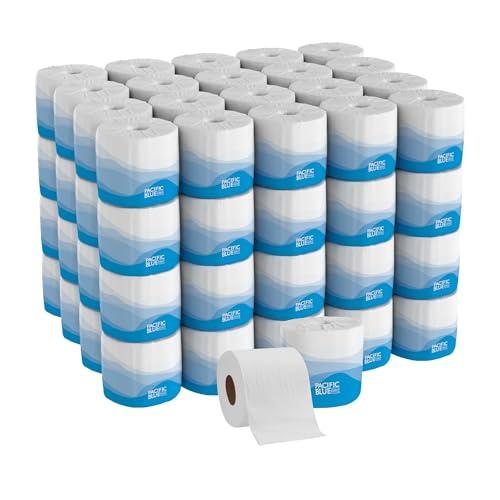 Georgia-Pacific Blue Select 2-Ply Embossed Toilet Paper, 18280/ 01, 550 Sheet Per Roll, 80 Rolls Per Case