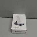 Cell Phone Stand with Wireless Bluetooth Speaker and Anti-Slip Base HD Surround Sound Perfect for Home and Outdoors with Bluetooth Speaker for Desk Compatible with iPhone/ipad/Samsung Galaxy (Black)