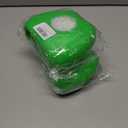 2 x Plastic Wrap Storage Box, Punch-Free Extractable Storage for Fresh Multi-Functional Dispenser, Apple Shaped Wall-Mounted Plastic Wrap Storage Box dispenser with 100 Crisper Wraps (C)