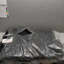 DEKEMASTER Stadium Seats with Back Support - Portable Bleacher Chairs with Back and Cushion, 6 Adjustable Positions Padded Bleacher Seat for Sport Events Camping Fishing (Extra Wide - 25", Black 1pc)