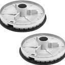 4Pcs 3.93" Oven Gas Hob Burner Crown Flame Cap Cover Replacement for Sabaf Gas Stoves Gas Range Flame Spreaders