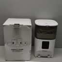 ANDOLL HOME 2.4G Automatic Cat Feeder, 4L WiFi Food Dispenser with 10s Voice Recorder, Pet Feeder up to 10 Meals per Day, Timed Cat Feeder with Dry Food Sealed Ring (Frosted White)