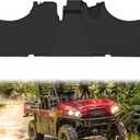 TPE Front Floor Mat for Kawasaki Mule Pro FXT DXT 15-25, UTV Front Row Floor Liners All Weather Protection Slush Mat for Kawasaki Mule Pro FXT DXT 2015-2025 Accessories, Replace #KAF080-033