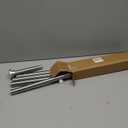 Shower Curtain Rod, 1" Diameter Heavy Duty Tension Shower Rod, Non Slip Adjustable 28-74 inch No Drill Shower Curtain Rods Spring Tension For Bathroom, Shower Stall, No Rust, Brushed Nickel