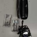 Aquasonic Black Series Ultra Whitening Toothbrush  ADA Accepted Electric Toothbrush- 8 Brush Heads & Travel Case  40,000 VPM Electric Motor & Wireless Charging - 4 Modes w Smart Timer (1 Count (Pack of 1))