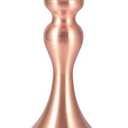 Portable Metal LED Table Lamp,Cordless Battery Table Lamp, 3 Color Touch Control Rechargeable Desk Lamp, 3-Levels Brightness Bedside Battery Lamp, Night Light for Kids Nursery, Dining Room Lamp (Metal Rose Gold)