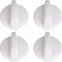 4 Pack WB03T10282 Stove Range Top Burner Knob Replacement for GE,Repalces AP4345833,PS2321074,1461063