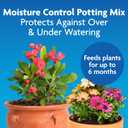 Miracle-Gro Moisture Control Potting Mix - Plant Soil For Container Plants, Protects against Over- and Under-Watering, 8 qt. (2-Pack) (EXP 12/16/26)