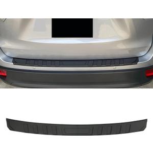 Rear Bumper Protector Guard Accessory Trim Cover Scratch Resistant Trunk Door Entry Guards Compatible with Highlander 2015 2016 2017 2018 2019 2020
