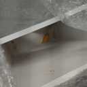 Farmhouse Grocery Bag Holder for Kitchen, Wooden Plastic Bags Holder for Supermarket shopping carrier Recycle, Wall Mounted Garbage Bag Dispenser with Extra-Wide & Easy-Access Openings, White