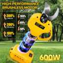 For Dewalt 20V Max Electric Pruning Shears, 2-in-1 Brushless Electric Pruner, Cordless Garden Tools Pruner Branch Cutter, 1.4" Cutting Diameter, 8.4ft Extension Pole, Tool Only