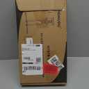 Single LCD Computer Monitor Free-Standing Desk Stand Mount Riser for 13 inch to 32 inch screen with Swivel, Height Adjustable, Rotation, Vesa Base Stand Holds One (1) Screen up to 77Lbs(HT05B-001))