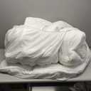 Mattress Topper King for Back Pain, Extra Thick Mattress Pad Cover, Plush Pillow Top, Deep Elastic Pocket, White