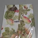 Vinyl Tablecloth with Flannel Backing - Waterproof, Oil-Proof, Easy to Clean -Plastic Table Cloth - Perfect for Dining Tables, Kitchen Tables, Parties (Chickens, 5454 Inch Square)