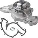 TUCAREST AW5075 Water Pump Kit With Gasket (For 3.8L V6) Fit For Bu-ick Allure Lacrosse Lesabre Lucerne Regal, Chevy Camaro Impala Monte Carlo, Olds 88 Lss Intrigue,Po-ntiac Bonneville Grand Prix