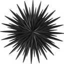 Deco 79 Metal Sunburst Home Wall Decor Large Layered 3D Wall Sculpture, Wall Art 36" x 4" x 36", Black