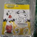 Peanuts Snoopy Adhesive Vinyl Decals - Fun Set of Snoopy Stickers for Car, Window, Water Bottle or Laptop, 1 Pack (5 Count) (Yellow/Red)