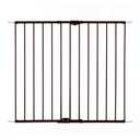 Toddleroo Easy Swing & Lock Baby Gate for Top of Stairs: 36" Tall, Bronze