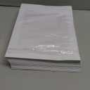 Ctosree 100 Pcs Full Face Envelopes 37lb Paper White Booklet Envelopes with Clear Full Window for Photos Catalog Magazine Brochures Certificates Company Calendar, 9 x 12 Inch