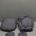 Extra Deep Queen Sheet Set - 4 Piece Breathable & Cooling Bed Sheets - Easily Fits 18 to 24 inch Mattress - Ultra Soft, Wrinkle & Fade Free with Extra Deep Pockets - Hotel Luxury Bedding - Dark Grey