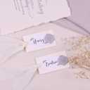 UNIQOOO Wax Seal Stickers - Eucalyptus Wedding Invitation Envelope Seal Stickers, 50 Pcs Self- Adhesive Mauve Stickers, Perfect for Invitation, Christmas, Gift Wrapping, Party