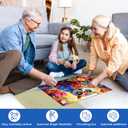 4 x 4 Pack 36 Large Piece Puzzles for Seniors,Dementia Puzzle Alzheimer's Activities for Seniors Dogs Parrots Cats Owls Easy Puzzle Memory Games for Seniors Gift for Elderly Seniors Adult