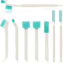 8-Piece Small Cleaning Brush Set for Tight Spaces, Mini Crevice Brushes for Household Use, Ideal for Humidifiers, Cup and Toasters