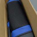 Skechers Memory Foam Car Seat Covers, Air Cool Mesh Thick Seat Covers,Car Seat Covers Front Seats Airbag Compatible, Automotive Comfort & Protection for Most Cars, Vans,Trucks, SUVs,Blue