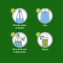 SodaStream Starry Zero New Pour Bottles Beverage Mix 14.9 Fl Oz (Pack of 4)