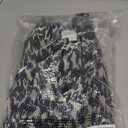 Velvet by Graham & Spencer Women's V Neck Short Sleeve Sequin Blouse (Medium, Calico)