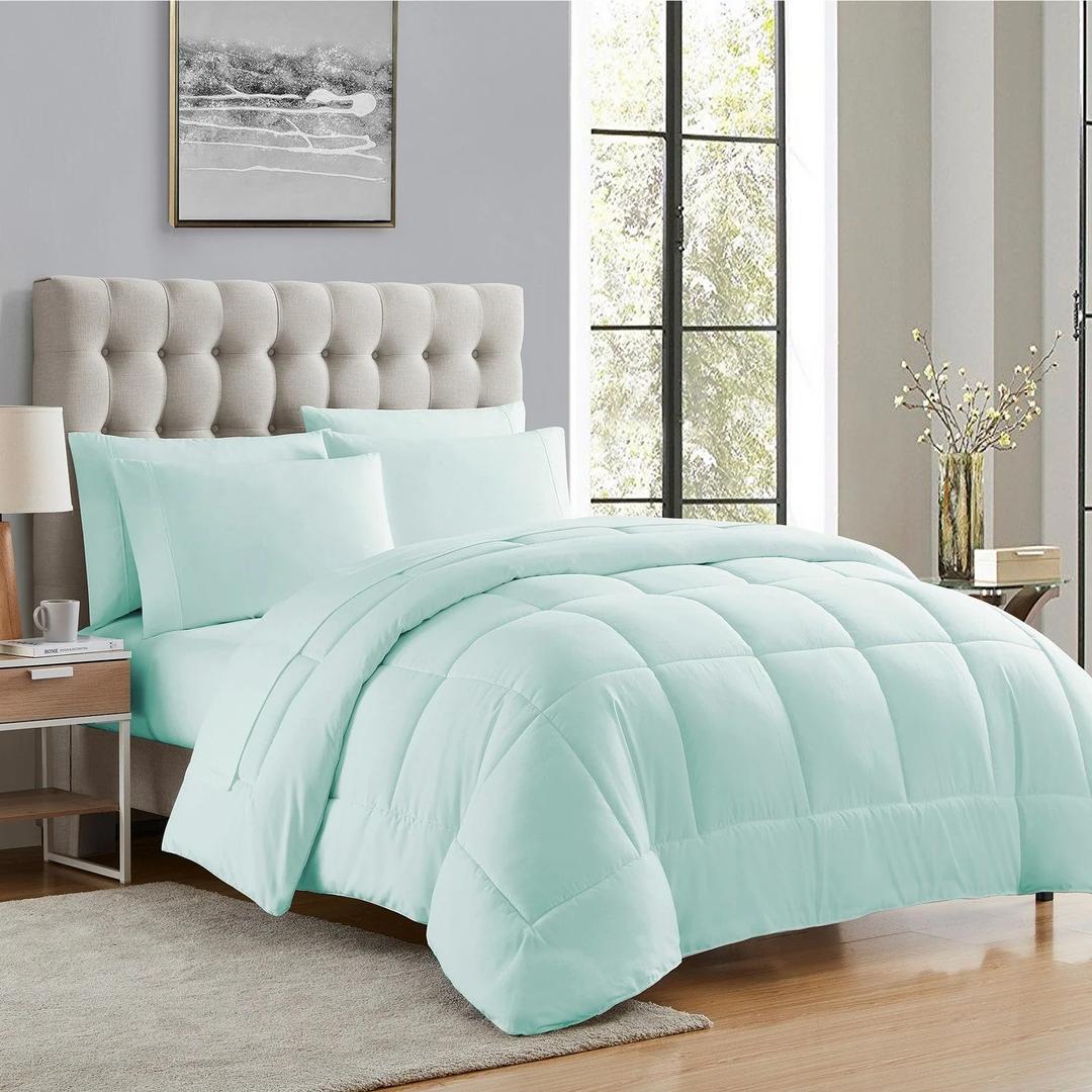 Sweet home Twin XL 
Basic 5-Piece Bed in a Bag Set
