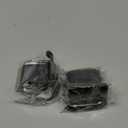 2 PCS Self-Adhesive Toothbrush Holders Wall Mounted, Water Proof Toothbrush Hook, 2 in 1 with Toothbrush Hanger and Gargle Cup Holder for Bathroom Shower (Black) 