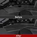 Car Central Gear Shift Sticker Carbon Fiber Decal Interior Trim Cover for Ford Explorer Sport 2020 2021 2022 2023 2024 Accessories