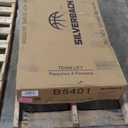 Silverback Height Adjustable In-Ground Basketball Hoop with Tempered Glass Backboard, Pro-Style Breakaway Rim & Backboard Pad (54 inch clear)