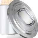 Fire Pit Lid for Solo Stove Bonfire 2.0, 304 Stainless Steel Fire Pits Round Lid, Camping for Solo Stove Accessories Bonfire Lid and Other 19.5" Outdoor Firepit