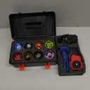 Gyro X Battling Blade Set, 12 Spinning Tops, 3 Launchers and 1 Grip with Storage Box, Kids Toys Birthday Gift Ideal for 6+ Years Old Boys
