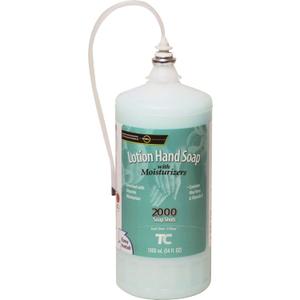 Rubbermaid Commercial Products OneShot Moisturizing Lotion Hand Soap Refill 1600mL Compatible with RCP's Touchless OneShot Lotion Dispensers for Restrooms in Offices/Hotels/Airports