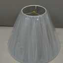 Aspen Creative 32267A Transitional Hardback Empire Shape Spider Construction Lamp Shade in Light Blue, 16" wide (6" x 16" x 12")